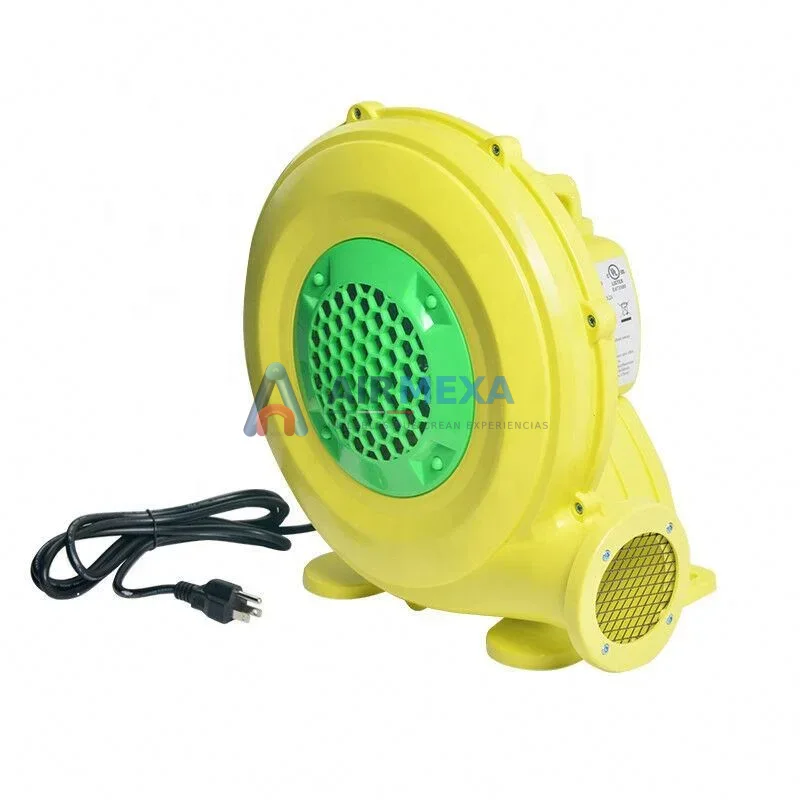Soplador eléctrico compacto de 370W para inflar figuras publicitarias de nylon