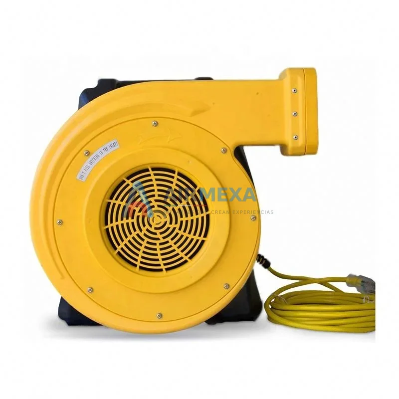 Soplador comercial de 1.5 HP bivoltaje para inflar castillos y brincolines