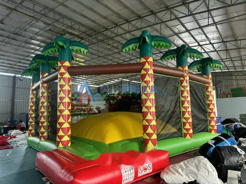 Montaña inflable Air Mountain de 8x8 metros para reto de escalada en evento